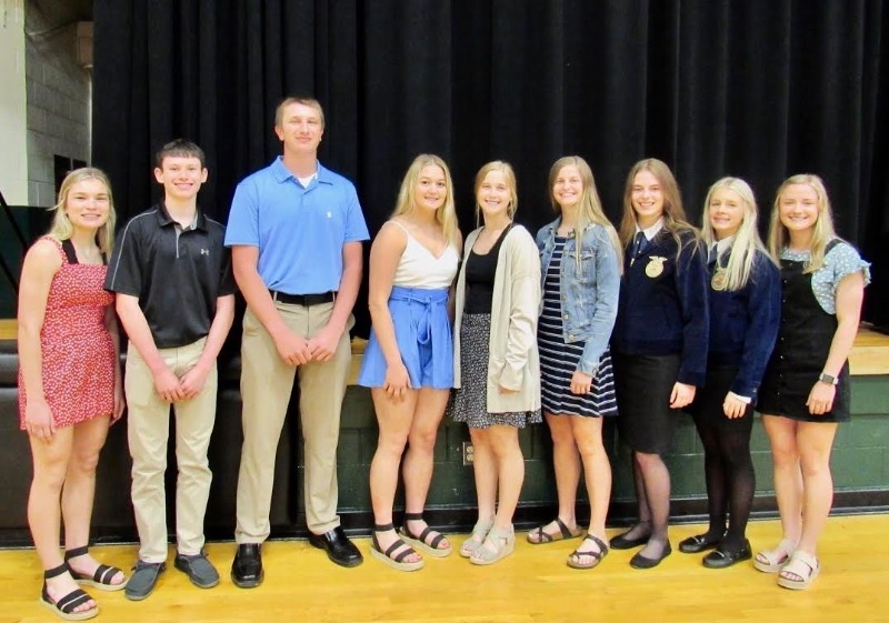 HowellsDodge Consolidated Members are honored at FFAFCCLA Banquet